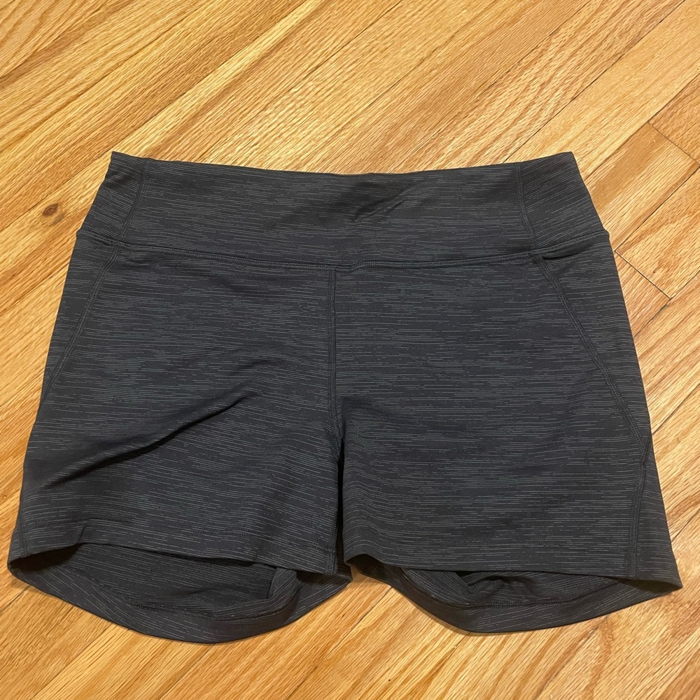 utdoor Voices warmup shorts